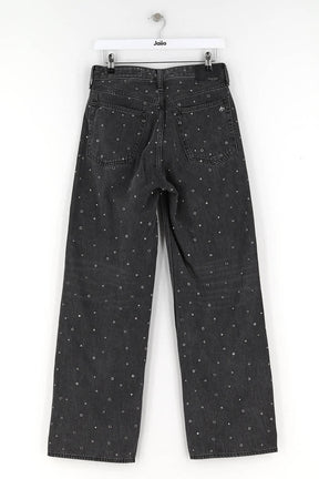 Jean large Bone  Noir