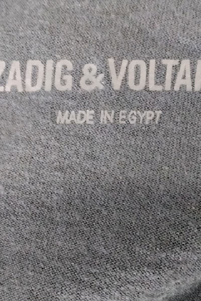 T-shirt Zadig & Voltaire  Bleu