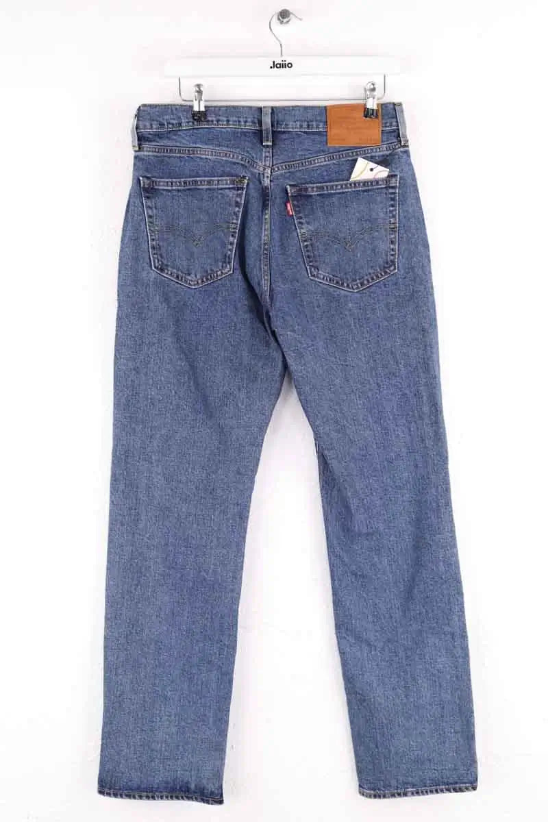 Jean droit Levi's Bleu en Coton