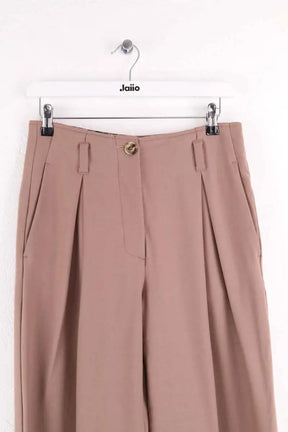 Pantalon large Momoni Marron en Laine