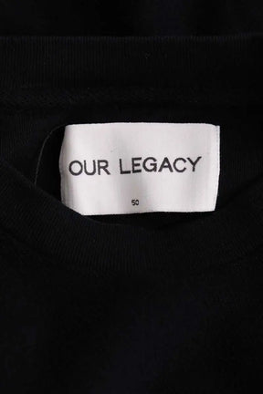 T-shirt Our Legacy Noir en Coton