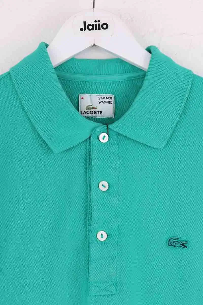 Polo Lacoste Vert en Coton