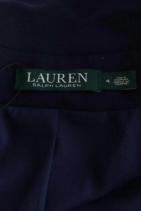Blazer Ralph Lauren Bleu en Synthétique