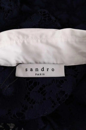 Chemise Sandro Marine en Synthétique