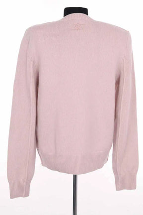 Pull Laurence Bras Rose en Laine
