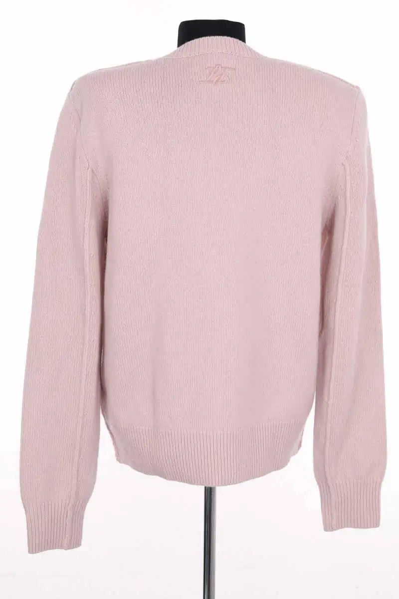 Pull Laurence Bras Rose en Laine
