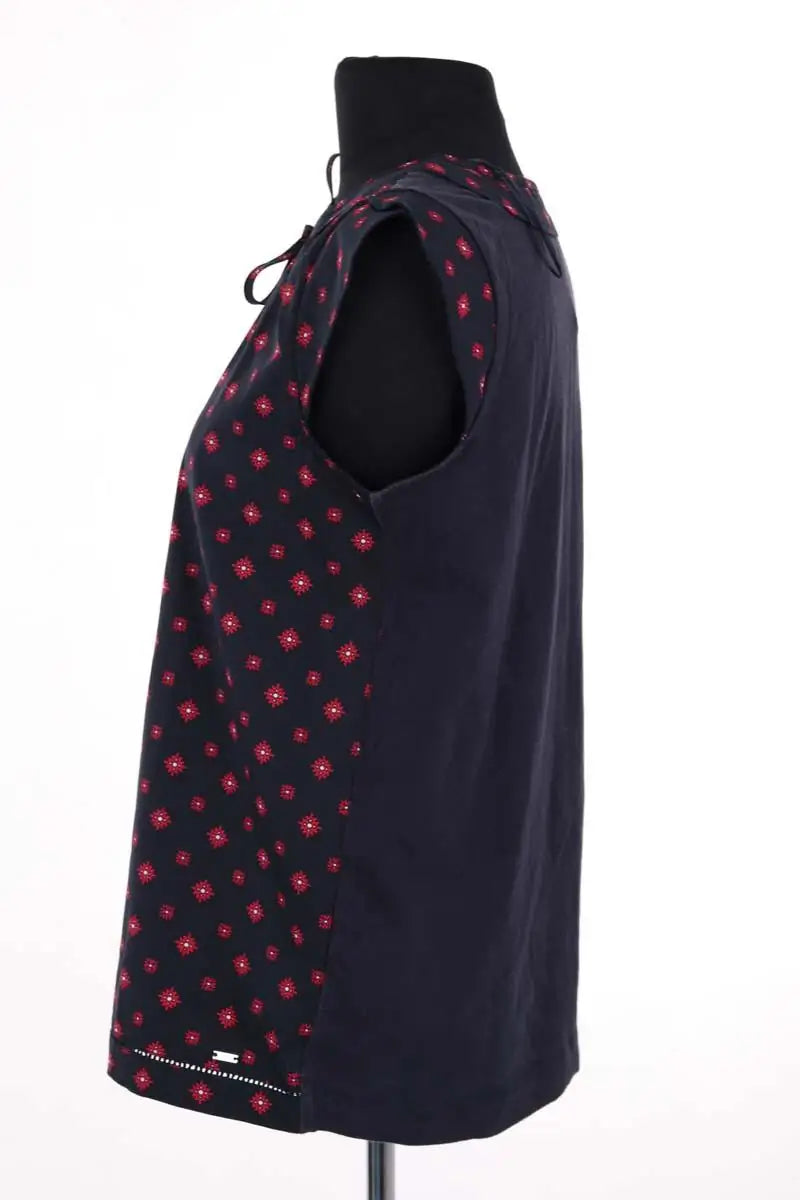 Blouse Tommy Hilfiger Marine en Synthétique