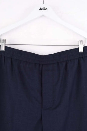 Pantalon droit Ami Bleu en Laine