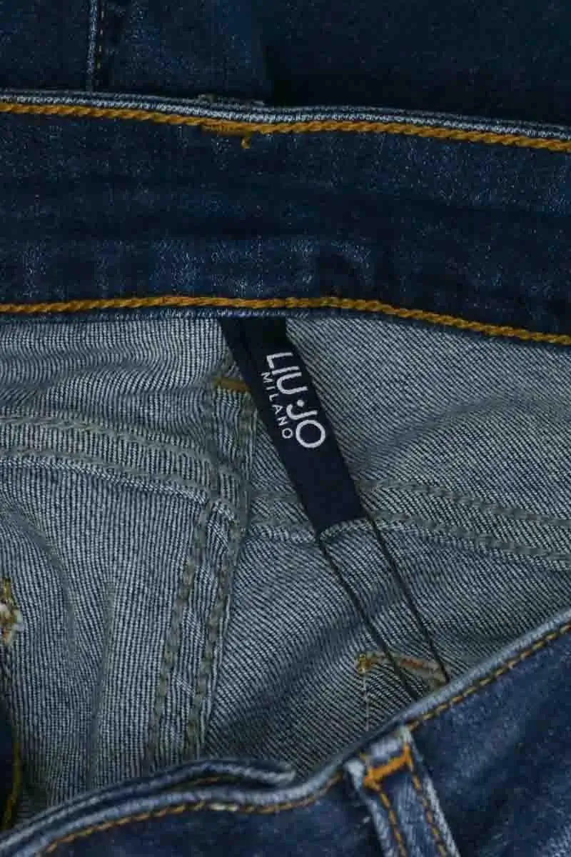 Jean slim Liu Jo Bleu en Coton