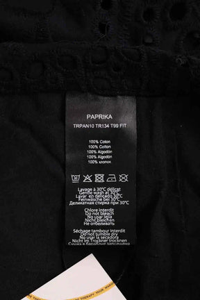 Pantalon Tara Jarmon Noir en Coton