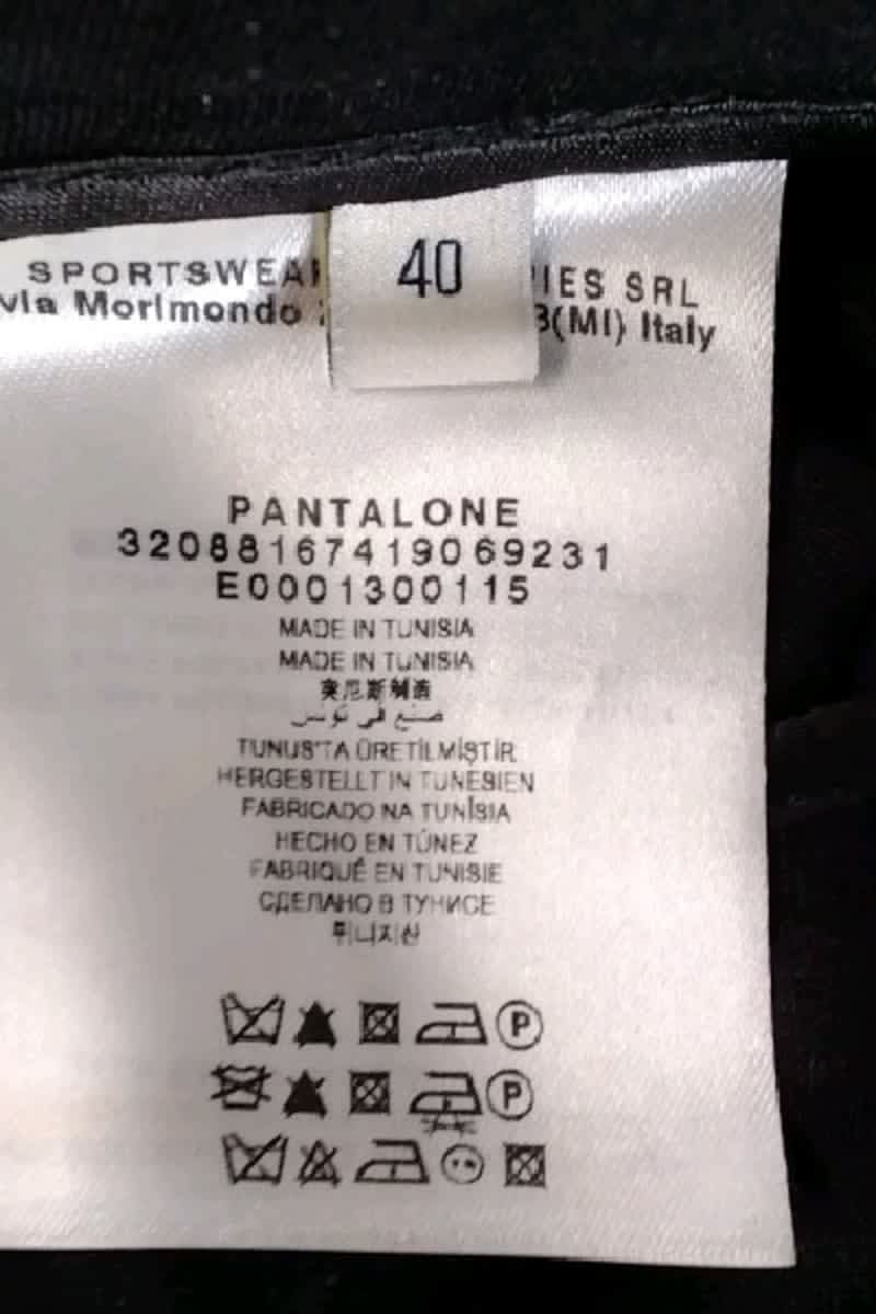 Pantalon slim Cerruti  Noir