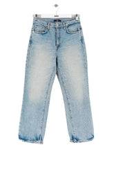 Jean droit 7 For All Mankind  Bleu