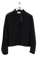 Chemise Des Petits Hauts Noir en Viscose, taille S - Seconde Main