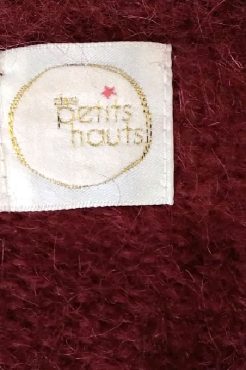Gilet Des Petits Hauts  Bordeaux