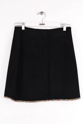 Mini jupe Sandro Noir en Viscose