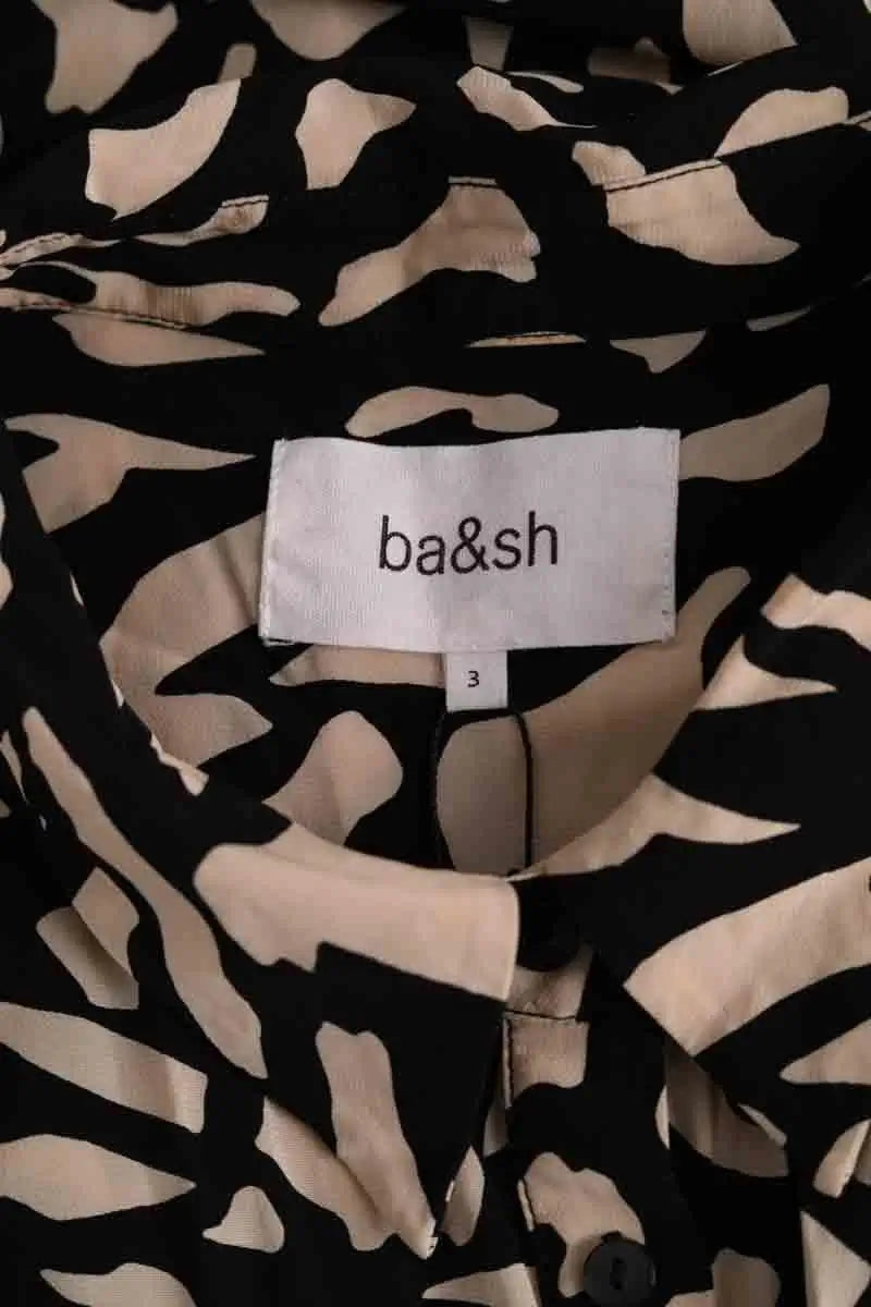 Robe Ba&Sh Noir en Viscose