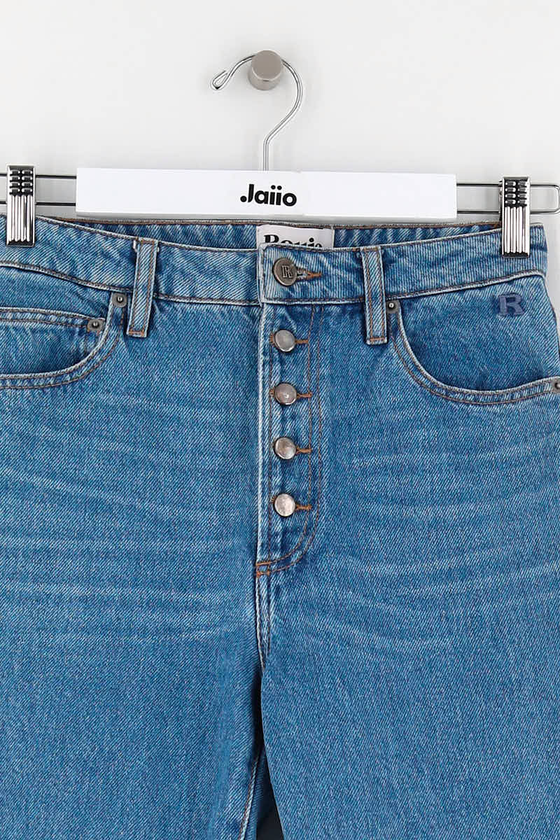 Jean bootcut Rouje  Bleu