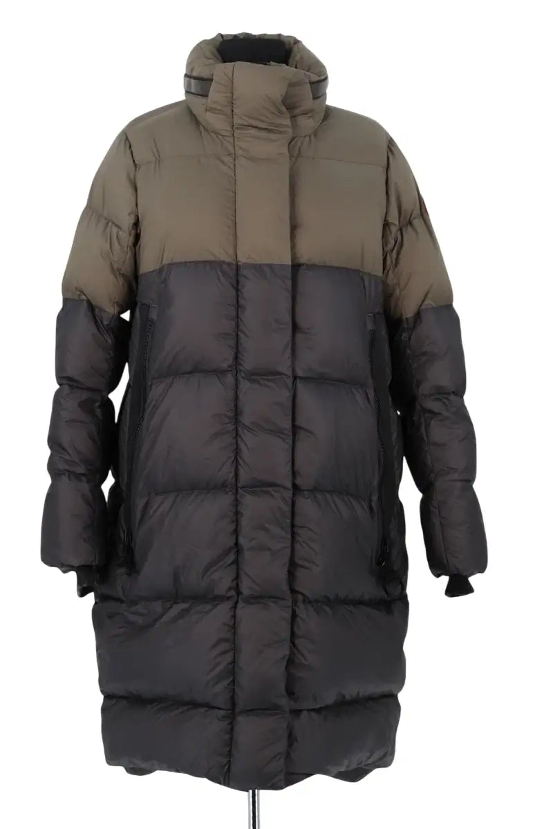 Doudoune Canada Goose Kaki en Synthétique, taille L - Seconde Main