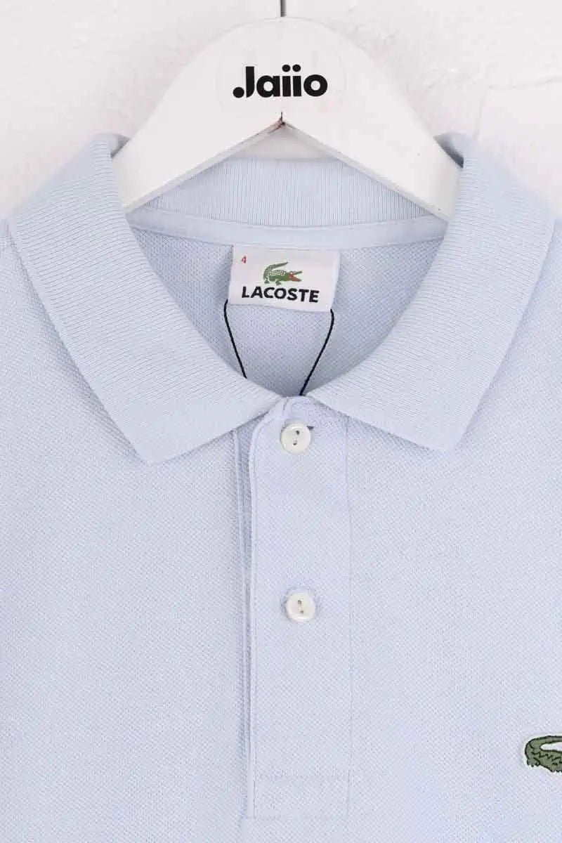 Polo Lacoste Bleu en Coton
