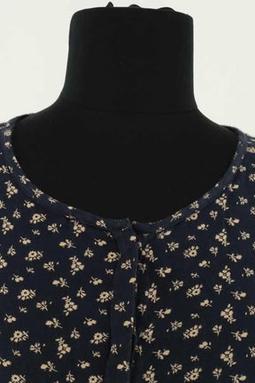 Robe Des Petits Hauts Marine en Coton