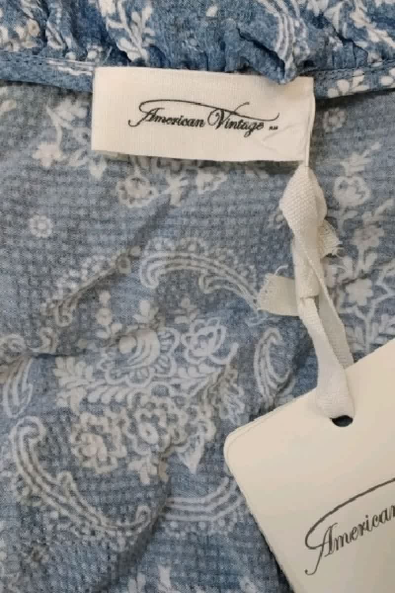 Robe American Vintage  Bleu
