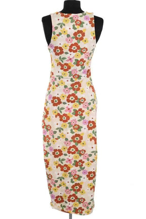 Robe Sézane Beige en Coton