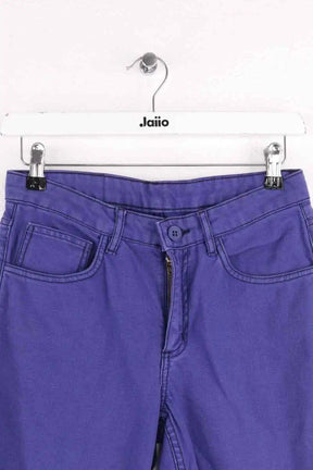 Jean droit American Vintage Violet en Coton
