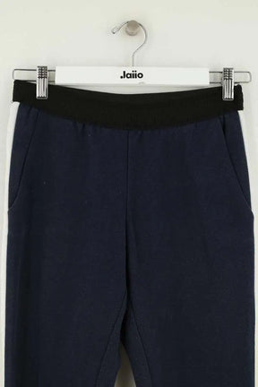 Pantalon slim Maje Bleu en Synthétique