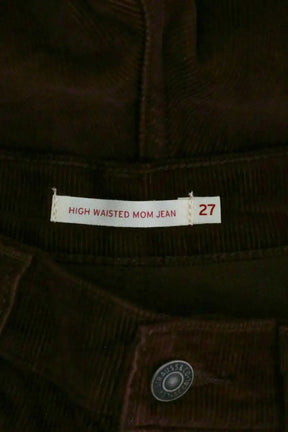 Jean droit Levi's Bordeaux en Coton