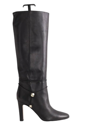 Bottes LK Bennett Loretta Noir en Cuir, taille 38 - Seconde Main