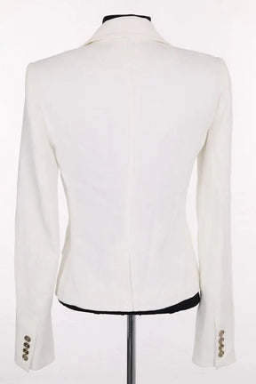 Blazer Michael Kors Blanc en Synthétique