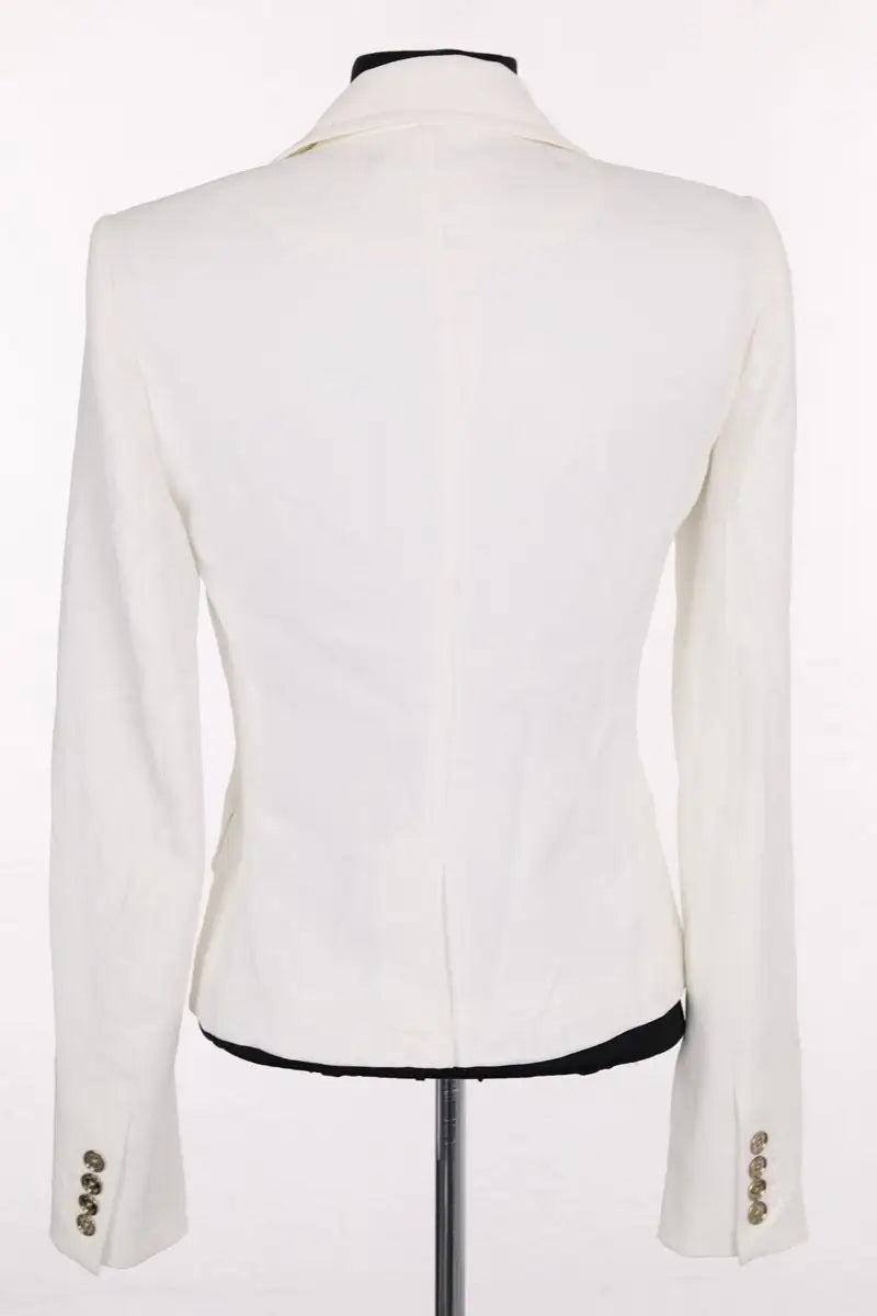 Blazer Michael Kors Blanc en Synthétique