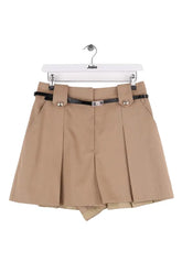 Bermuda Maje Camel en Coton, taille M - Seconde Main