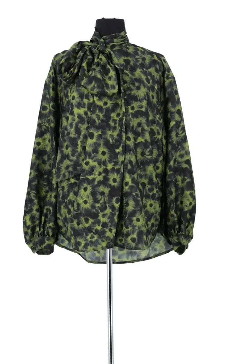 Blouse Essentiel Antwerp Vert en Synthétique, taille S - Seconde Main