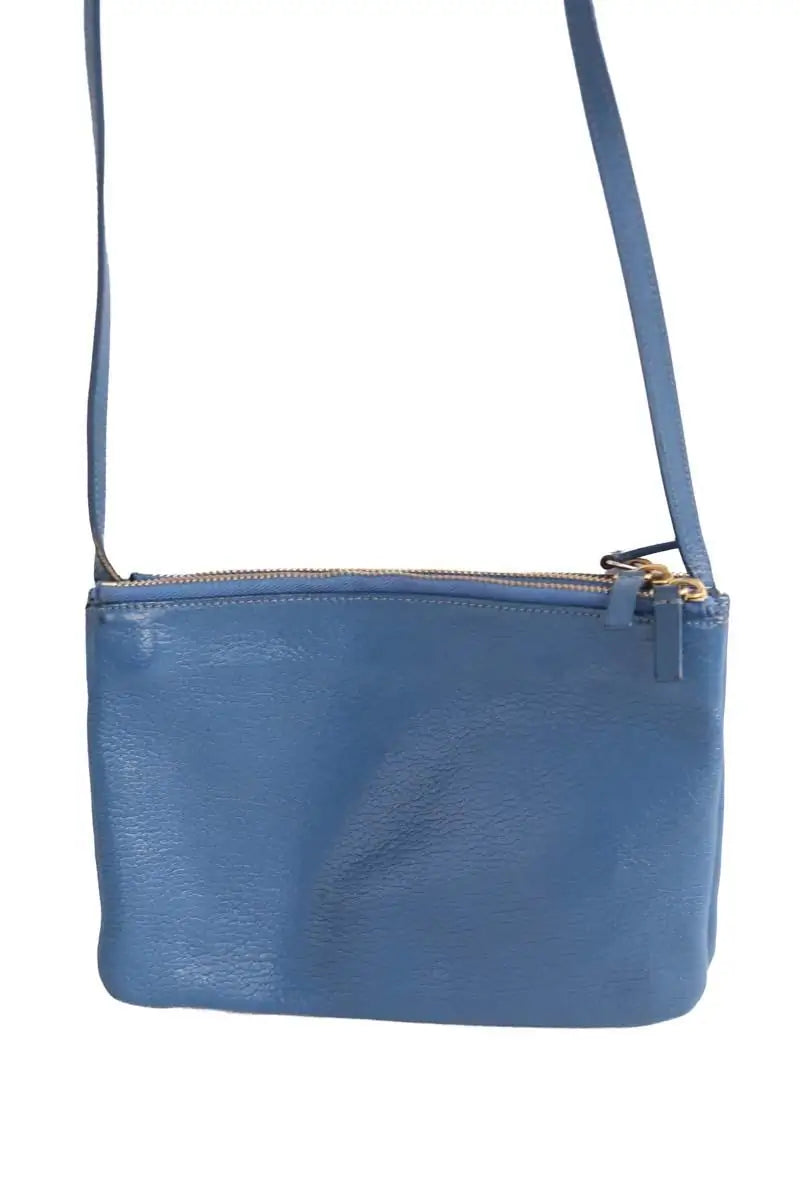 Sac à bandoulière Celine Bleu en Cuir