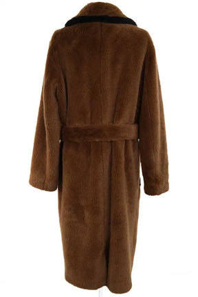 Manteau Sandro Marron en Synthétique