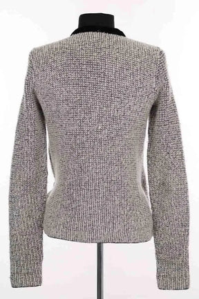 Gilet Armani Jeans Blanc en Coton