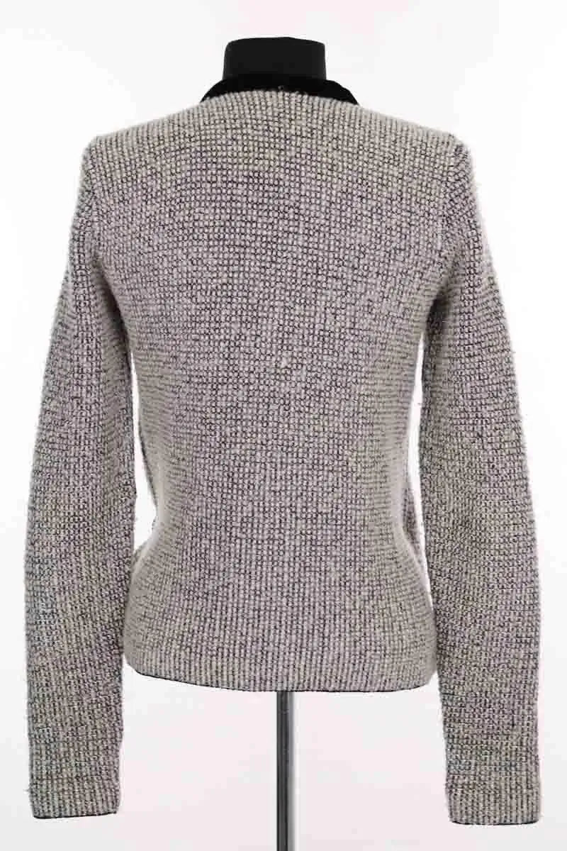 Gilet Armani Jeans Blanc en Coton