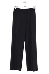 Pantalon droit Emporio Armani Noir en Laine, taille M - Seconde Main
