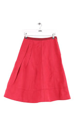 Jupe Louis Vuitton Rouge en Lin, taille S - Seconde Main