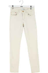 Jean droit Closed Beige en Coton, taille S - Seconde Main