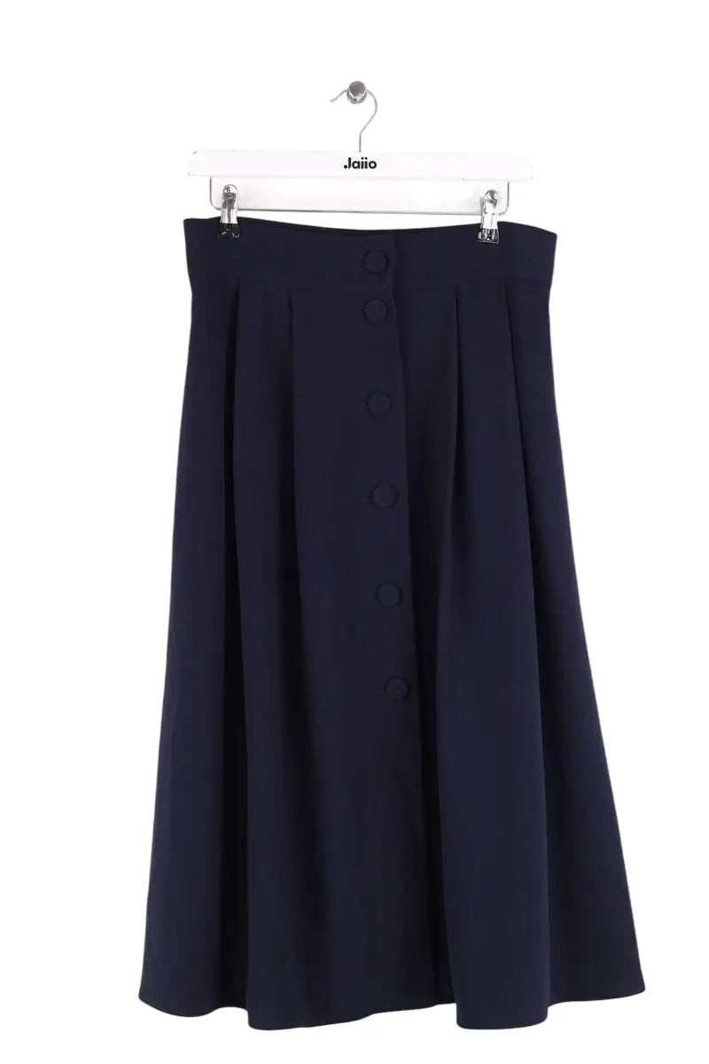 Jupe Tara Jarmon Marine en Synthétique, taille L - Seconde Main