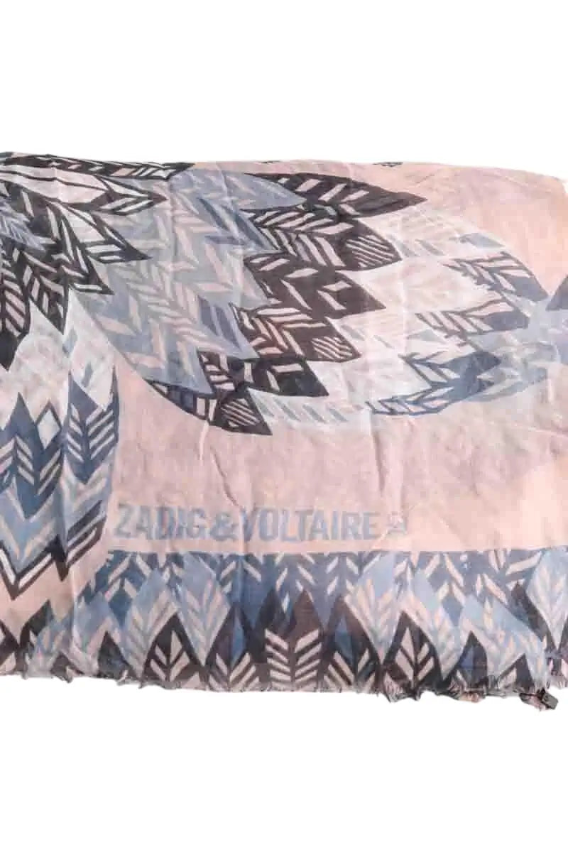 Écharpe Zadig & Voltaire Multicolore en Synthétique - Seconde Main