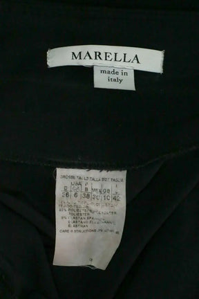 Pantalon Marella Marine en Synthétique