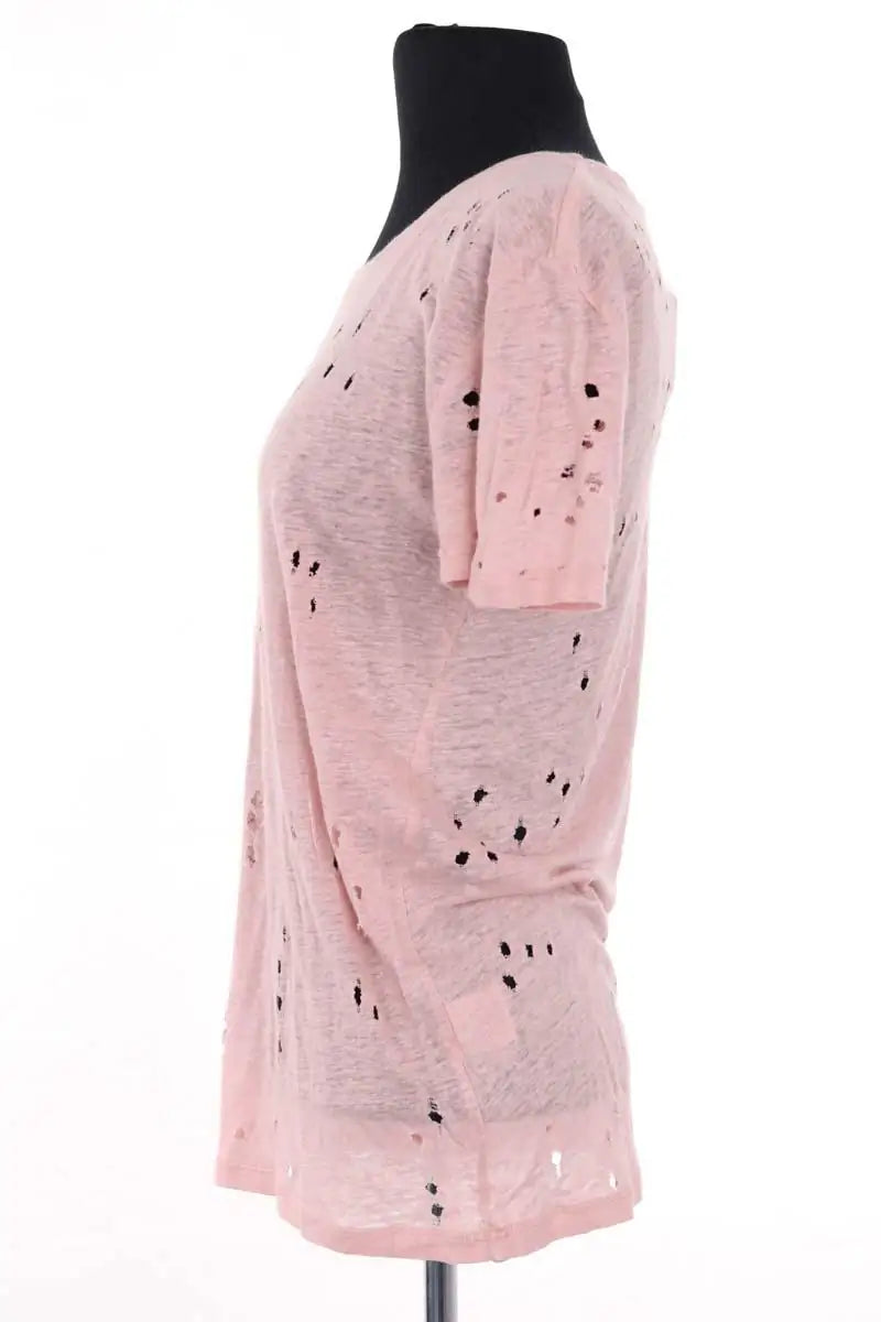 T-shirt Iro Rose en Lin
