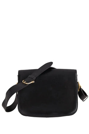Sac à bandoulière Celine Triomphe Vintage Noir en Cuir