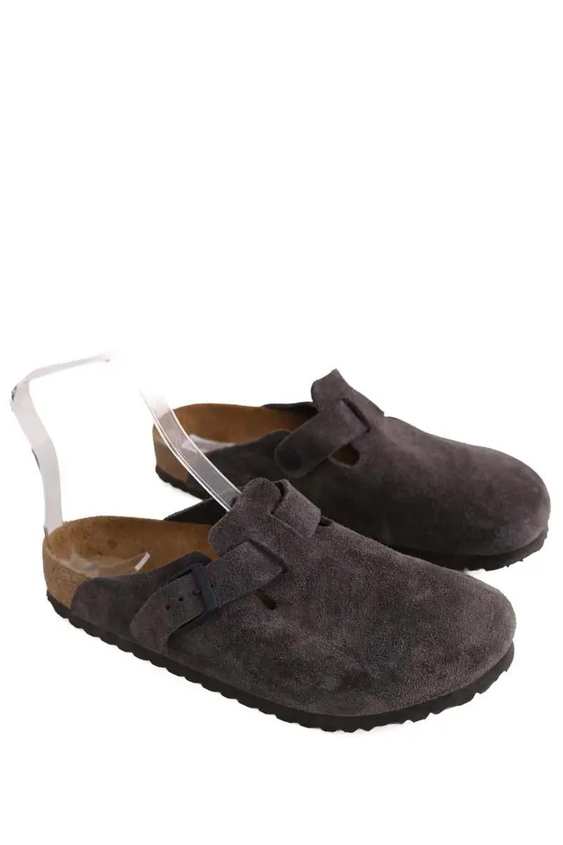 Sabots Birkenstock Marron en Daim