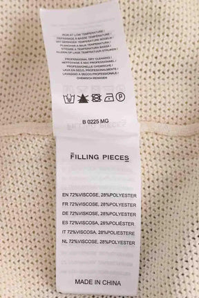Top Filling Pieces Ecru en Viscose