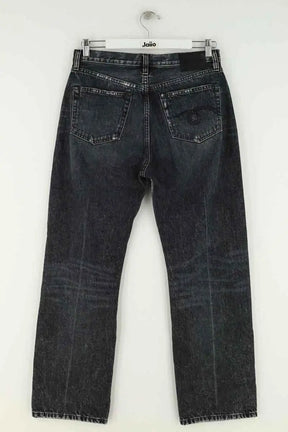 Jean droit R13 Noir en Coton