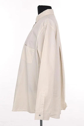 Chemise Pomandère Beige en Coton